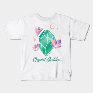 Crystal Goddess Kids T-Shirt